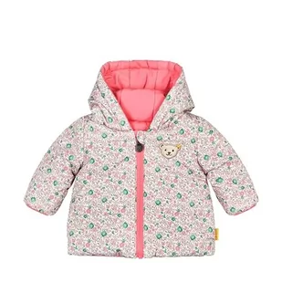 Steiff Dziecięca kurtka dwustronna z kapturem, Strawberry Pink, 92 cm - Kurtki i płaszcze dla chłopców - miniaturka - grafika 1