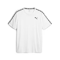 Koszulki sportowe damskie - T-Shirt treningowy męski PUMA Essentials Taped - miniaturka - grafika 1