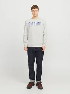 Jack & Jones Bluza w kolorze szarym - Bluzy męskie - miniaturka - grafika 1