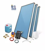 Kolektory słoneczne - Weber Zestaw solarny STANDARD 2,0 - 3 Kolektory płaskie bez zbiornika c.w.u. - miniaturka - grafika 1