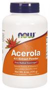 Suplementy naturalne - PRO NATURA NOW FOODS Acerola 4:1 Extract Powder 170 g - miniaturka - grafika 1