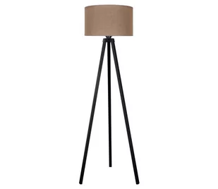 Lampa podłogowa 1xE27/60W/230V brązowy/czarne - Lampy stojące - miniaturka - grafika 1