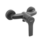 Baterie wannowe i prysznicowe - Bateria prysznicowa czarna Nexus Ferro - miniaturka - grafika 1