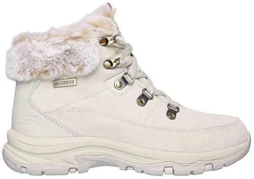 Skechers Damskie botki Trego, naturalny, 38.5 EU