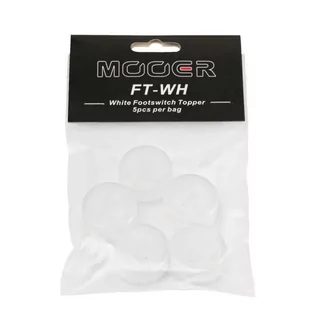 Mooer Candy Footswitch Topper, white, 5 pcs. - Inne akcesoria gitarowe - miniaturka - grafika 1