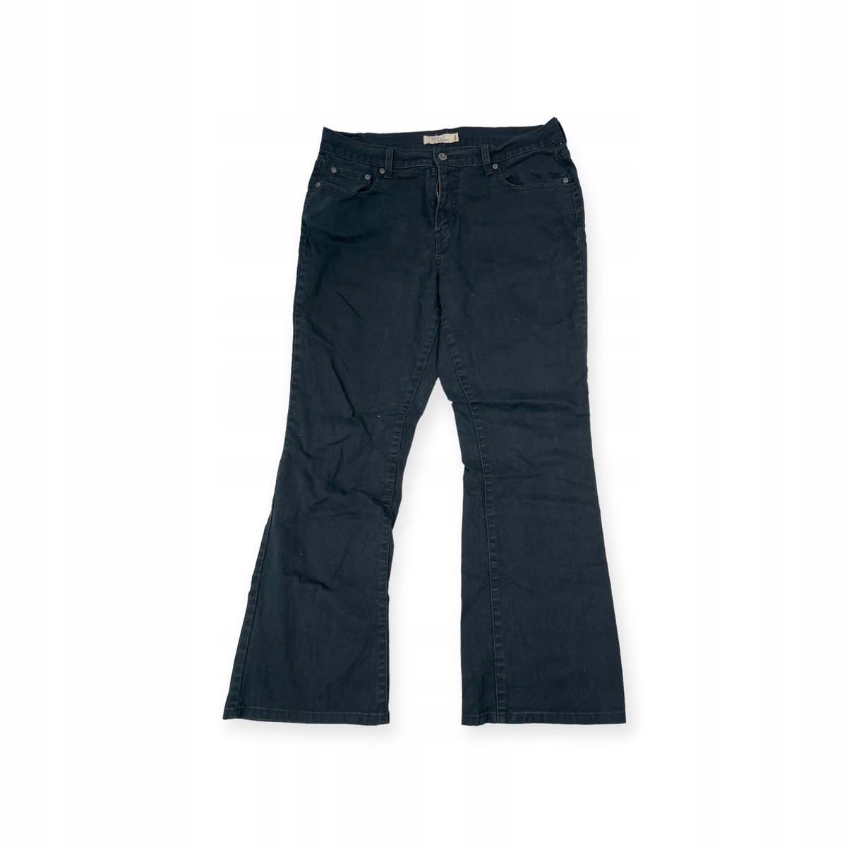 Czarne spodnie Jeansy damskie LEVIS 515 M/14