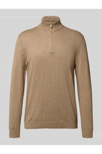Bluza z kołnierzem o kroju regular fit z mieszanki bawełny i wiskozy model LOUI - Only & Sons - Bluzy męskie - miniaturka - grafika 1
