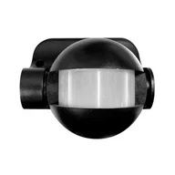 Czujniki ruchu i zmierzchu - Czujnik ruchu PIR MD-13B7 zewnętrzny 180 ~230 V czarny EL HOME - miniaturka - grafika 1