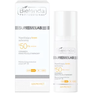 Bielenda Professional Sun Protect, nawilżający krem ochronny SPF 50, 50ml - Balsamy i kremy do opalania - miniaturka - grafika 1