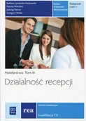 Podręczniki dla liceum - WSiP Branża turystyka i hotelarstwo. Działalność recepcjii. Technik hotelarstwa. Podręcznik. Nauczanie zawodowe. Część 2 - szkoła ponadgimnazjalna - Barbar - miniaturka - grafika 1
