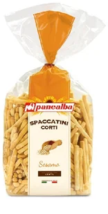 Panaelba Paluszki chlebowe Spacciatlini Corti Sezam 250 g - Paluszki - miniaturka - grafika 1