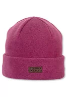 Czapki damskie - Sterntaler Dziewczęca czapka z polaru Beanie, Magenta Melange, 53 cm - miniaturka - grafika 1