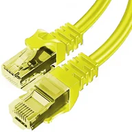 Kable komputerowe i do monitorów - Patchcord UTP kat. 5e 0,2m ŻÓŁTY - miniaturka - grafika 1
