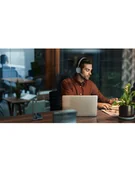 Słuchawki - yealink Słuchawki bezprzewodowe BH72 Lite Teams szare USB-A - miniaturka - grafika 1