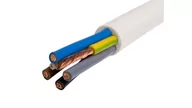 Kable - Elektrokabel Przewód warsztatowy H05VV-F (OWY) 5x2,5 żo biały /25m/ T0139 OWY 5 X 2,5 - miniaturka - grafika 1