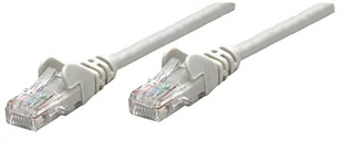INTELLINET Kabel sieciowy Cat5e SF/UTP CCA Cat5e kompatybilny 0,25 m szary wtyk RJ-45 / wtyczka RJ-45 - Kable miedziane - miniaturka - grafika 1
