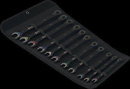 Wera Joker Black Edition 11-tlg. Maul-Ringratschenschlüssel-Satz