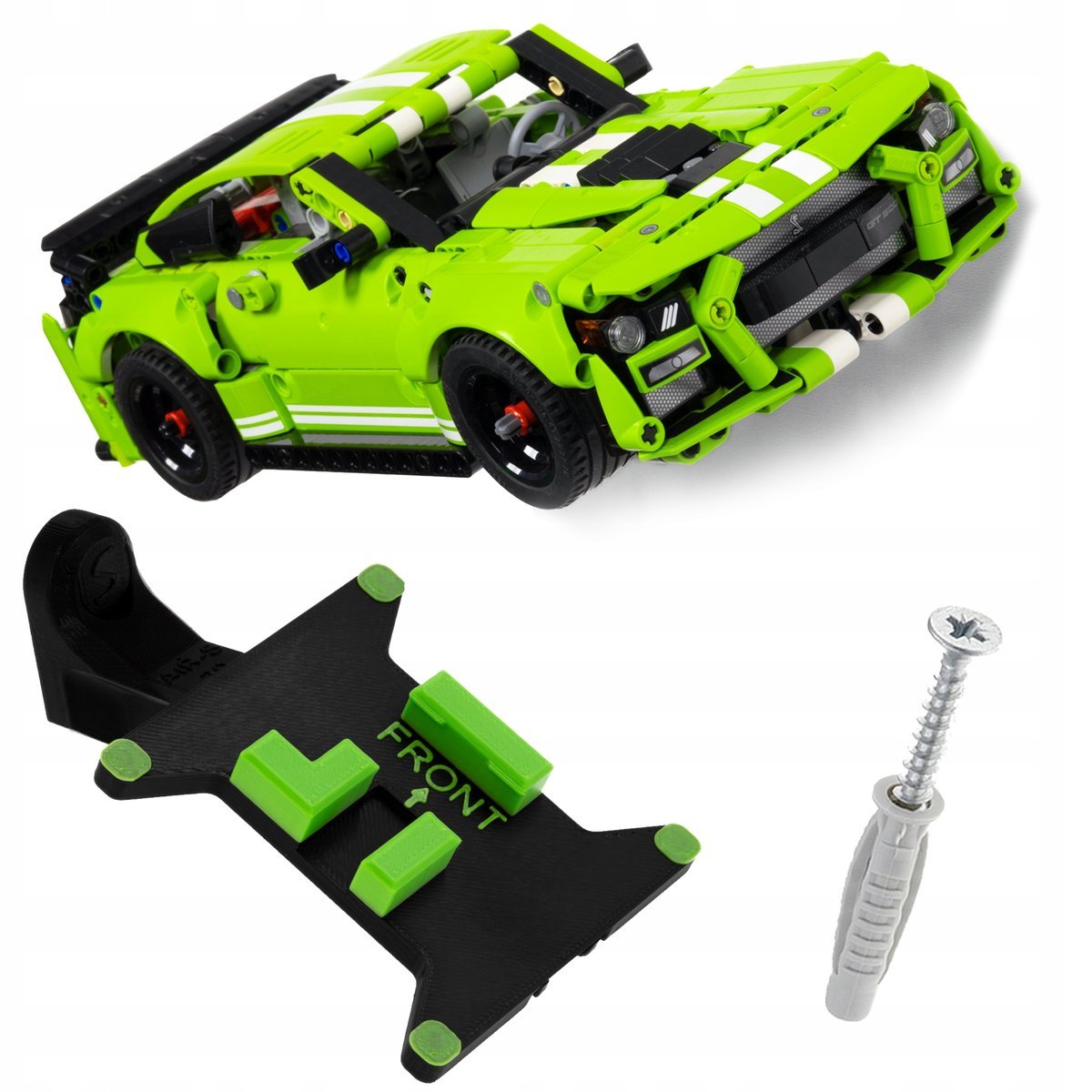 Ford Mustang Shelby - 42138 - Uchwyt Ścienny Półka na LEGO TECHNIC auto