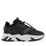 Sneakersy damskie - Sneakersy Iceberg ID2231 Czarny - miniaturka - grafika 1