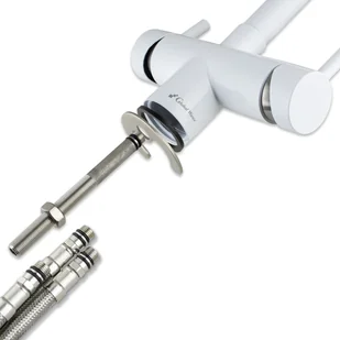 Bateria kuchenna Verona Biała - czterodrożna - Baterie kuchenne - miniaturka - grafika 7