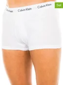 Majtki męskie - Calvin Klein Bokserki (3 pary) w kolorze białym, czarnym i jasnoszarym - miniaturka - grafika 1