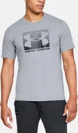 Koszulki męskie - Under Armour Koszulka Boxed Sportstyle szara r. S - miniaturka - grafika 1