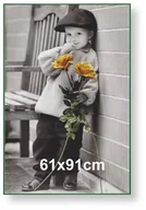 Ramki na zdjęcia - Rama aluminiowa do plakatu 61x91cm, zielona / ARTVIC - miniaturka - grafika 1