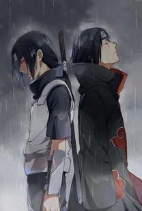 PODKŁADKA POD MYSZ Nadruk 22x18 cm Itachi Uchiha Goku Anime Tekst Prezent - Podkładki pod mysz - miniaturka - grafika 1