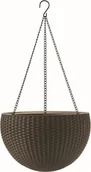 Donice - Keter Doniczka Hanging Sphere mokka 35 x 22 cm - miniaturka - grafika 1
