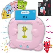 Zabawki interaktywne dla dzieci - ﻿KARTY DO NAUKI ANGIELSKIEGO Zabawka Czytnik Kart Do Wczesnej Nauki Języka - miniaturka - grafika 1