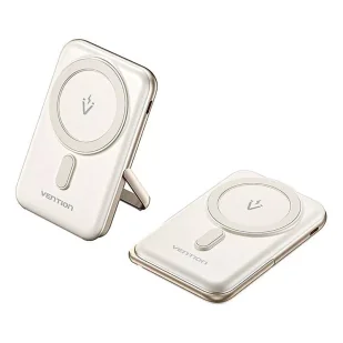 Magnetyczny Powerbank Vention FHNW0 20W 10000 mAh (biały) - Powerbanki - miniaturka - grafika 1