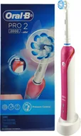Szczoteczki elektryczne - Oral-B PRO 2000 RÓŻOWA - miniaturka - grafika 1