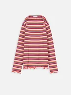 Bluzki damskie - Coccodrillo Bluzka ZC3143103PUK Kolorowy Regular Fit - miniaturka - grafika 1