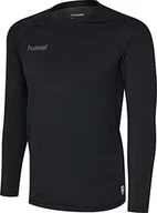 Koszulki męskie - Hummel Hummel Męska koszulka Hml First Performance Jersey L/S czarny czarny S 204502-2001 - miniaturka - grafika 1