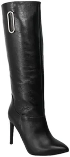 Kozaki Karino 3530-076P Czarne Skóra_TN - KARINO - Kozaki damskie - miniaturka - grafika 1