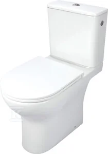 Miska WC kompakt Jaśmin bezkołnierzowa ze zbiornikiem + deska - Miski WC - miniaturka - grafika 1