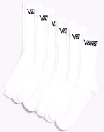 Skarpetki damskie - skarpety męskie VANS CLASSIC CREW WHITE - miniaturka - grafika 1