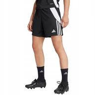 Spodenki damskie - Spodenki damskie adidas Tiro 24 Training czarno-białe IJ7665 2XL - miniaturka - grafika 1