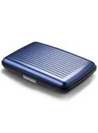 Portfele - Portfel aluminiowy Ogon Designs Stockholm Smart Case V3 - navy blue - miniaturka - grafika 1