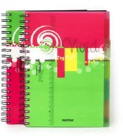 Notesy i bloczki - Kołonotatnik Mintra Vivid 24x16,5 200 kartek kratka mix - miniaturka - grafika 1