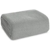 Koce - Koc 150 x 200 Mikrofibra Boucle Bukla Srebrny - miniaturka - grafika 1