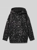Swetry dla chłopców - Bluza z kapturem o kroju oversized z mieszanki bawełny - miniaturka - grafika 1