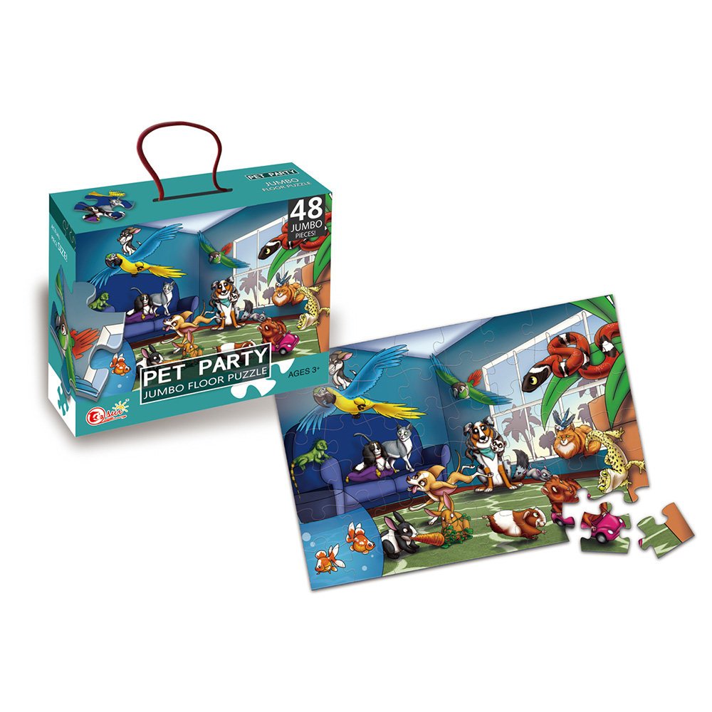 Puzzle 48 Jumbo Party Zwierząt Domowych