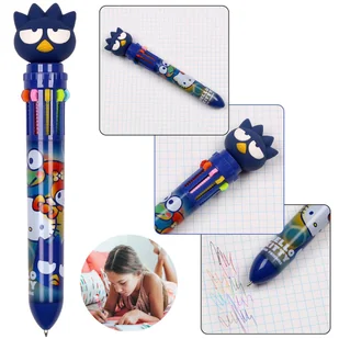 Hello Kitty Badtz-Maru Wielokolorowy długopis 10w1, automatyczny, kolorowy, szkolny 0,5mm - Długopisy - miniaturka - grafika 1