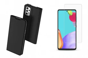 Dux Ducis Braders Etui Skin Pro + Szkło Hartowane do Samsung Galaxy A53 5G czarny - Etui i futerały do telefonów - miniaturka - grafika 1