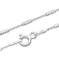 Łańcuszki - Srebrny Łańcuszek - miniaturka - grafika 1