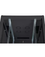 Szafy rack - Digitus Szafa Network cabinet basic 19I 42U black 8/8 H2035mmxB800mmxT800mm with glas door without Sreew-Set up to 600KG DN-19 42U-8/8-D-B - miniaturka - grafika 1