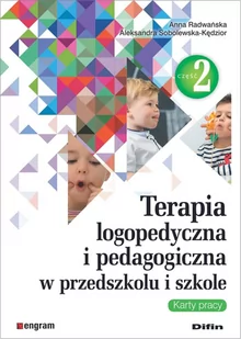 Difin Terapia logopedyczna i pedagogiczna w przedszkolu i szkole Część 2 Karty pracy - Psychologia - miniaturka - grafika 1