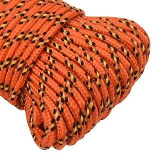 Linka żeglarska, pomarańczowa, 3 mm, 25 m, polipropylen - Żeglarstwo - miniaturka - grafika 5
