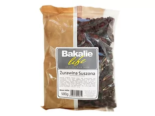 Żurawina Suszona 500G Bakalie Life - Owoce świeże i suszone - miniaturka - grafika 1